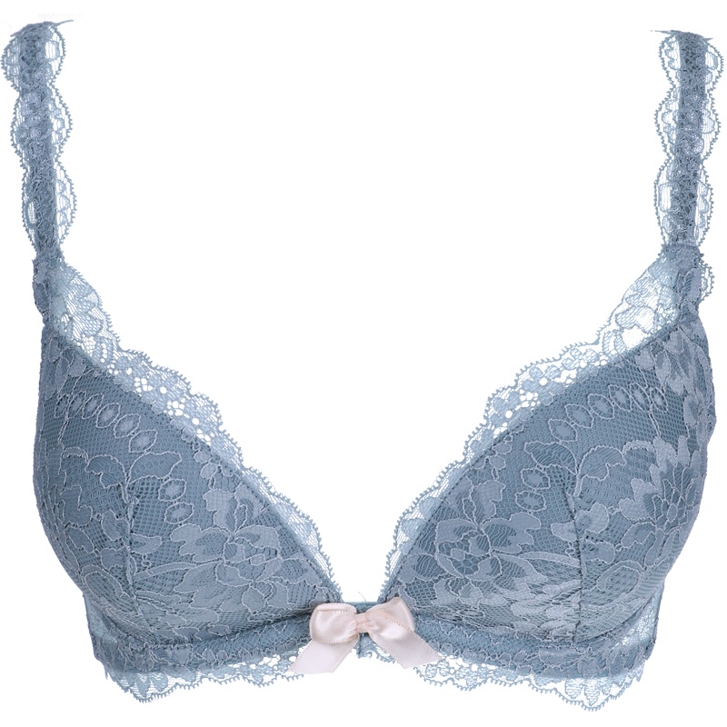 依曼丽内衣女无钢圈文胸 聚拢小胸性感防下垂胸罩