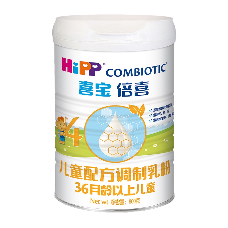 喜宝倍喜儿童配方调制乳粉36月龄以上儿童800G
