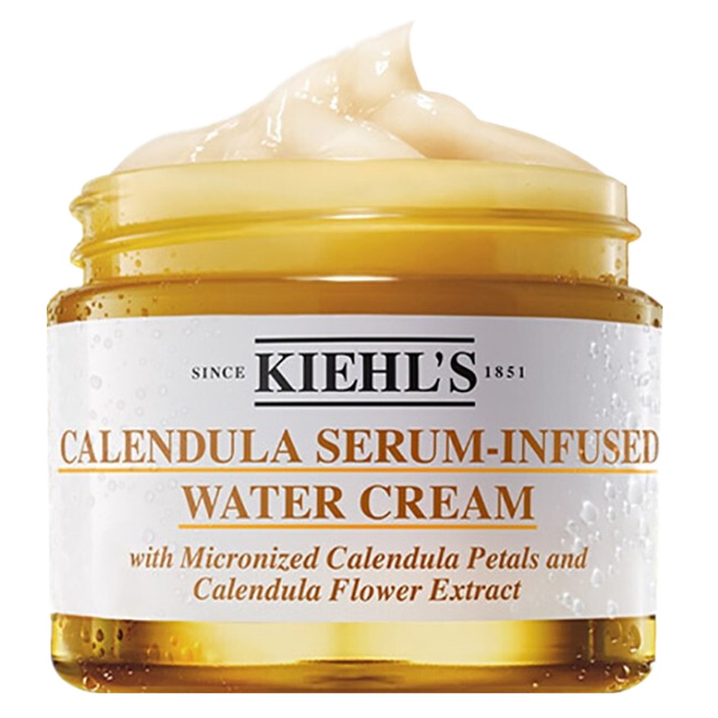 KIehl's科颜氏金盏花面霜 镇定舒缓金盏花精华水活霜爆水霜修复敏*肌清爽补水控油平衡 50ml