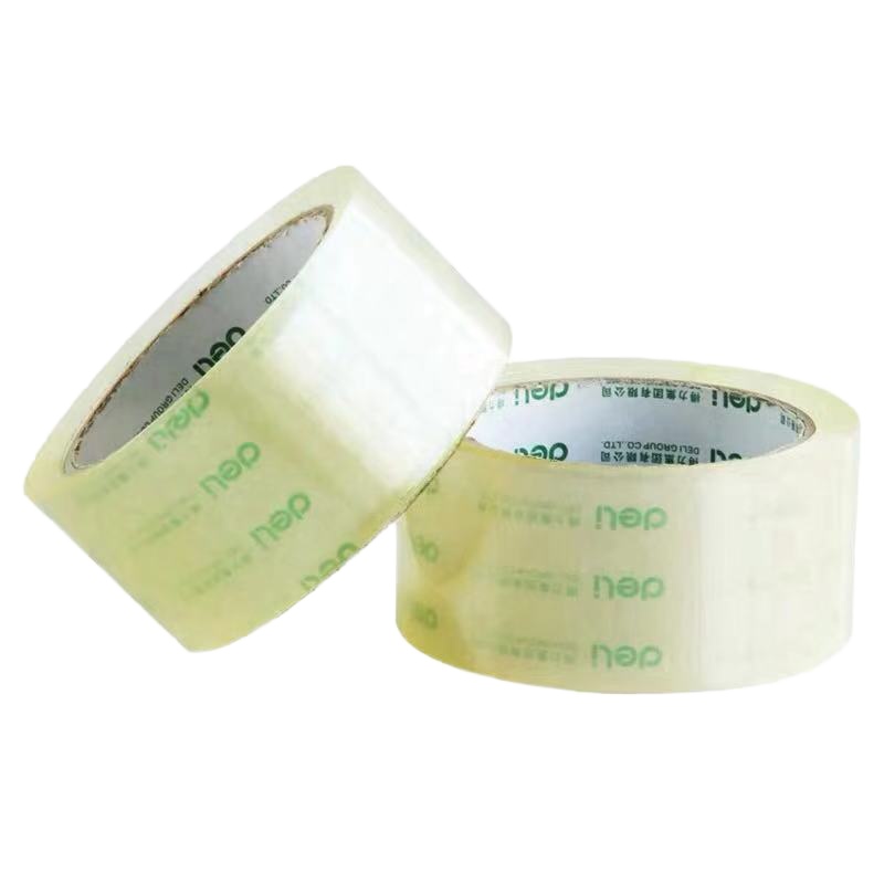 得力30203封箱胶带透明胶袋 6卷 48MM*60y JR