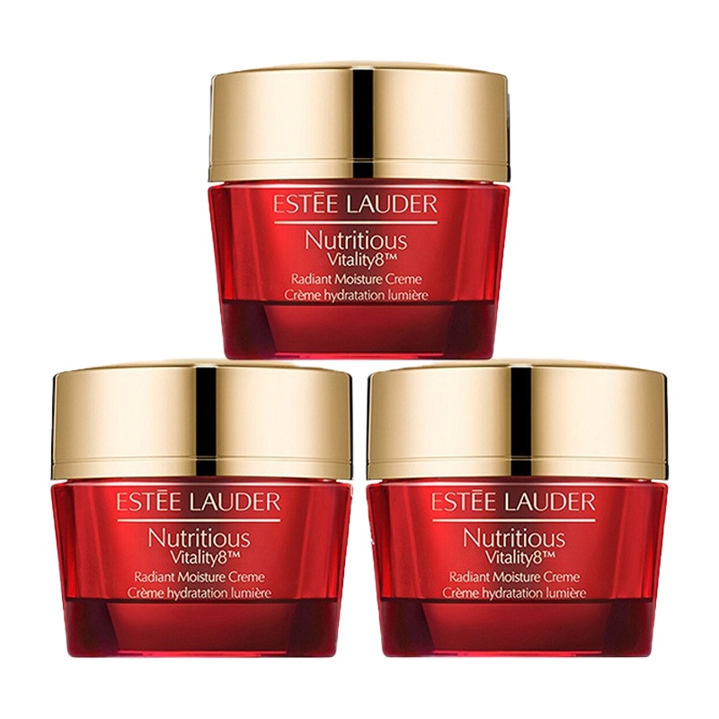 [国内专柜版正品保证]雅诗兰黛鲜活亮采日霜15ml*3红石榴日霜高保湿水润鲜活抗氧化提亮肤色