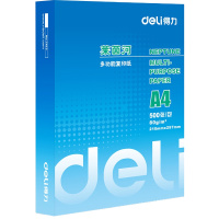 得力(deli) 7419 复印纸莱茵河80克 A4打印纸复印纸 5包/箱