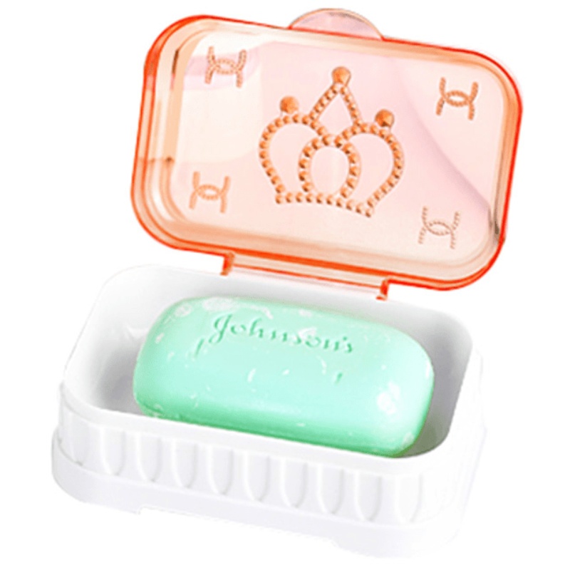 权夫人肥皂盒带盖便携香个性创意沥水双层式卫生间罩家用子有盖旅行