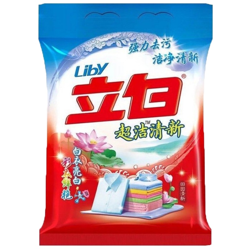 正品立白洗衣粉8斤无磷超洁清新无磷洗衣粉冷水速溶薰衣香低泡易漂