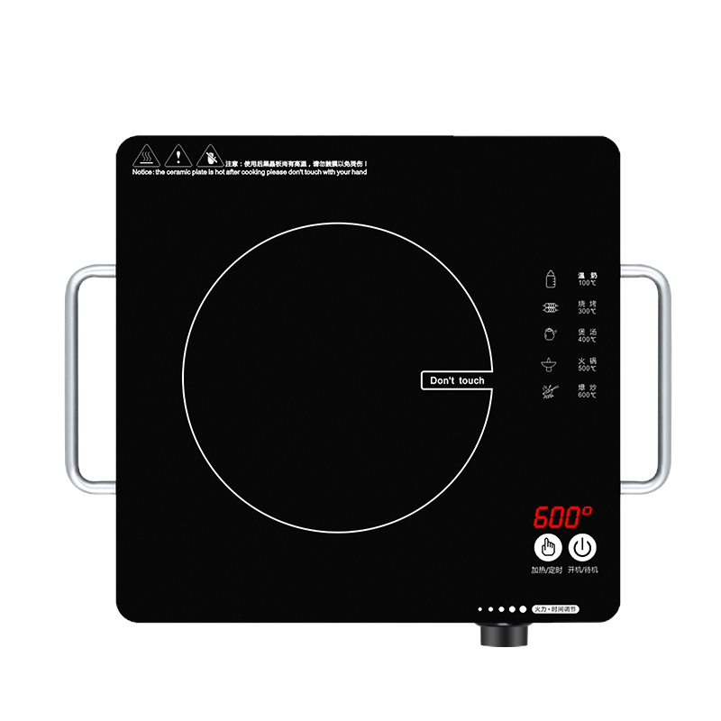 不挑锅智能双环光波炉家用台式爆炒小型炉黄金蛋煮茶大功率 小方炉