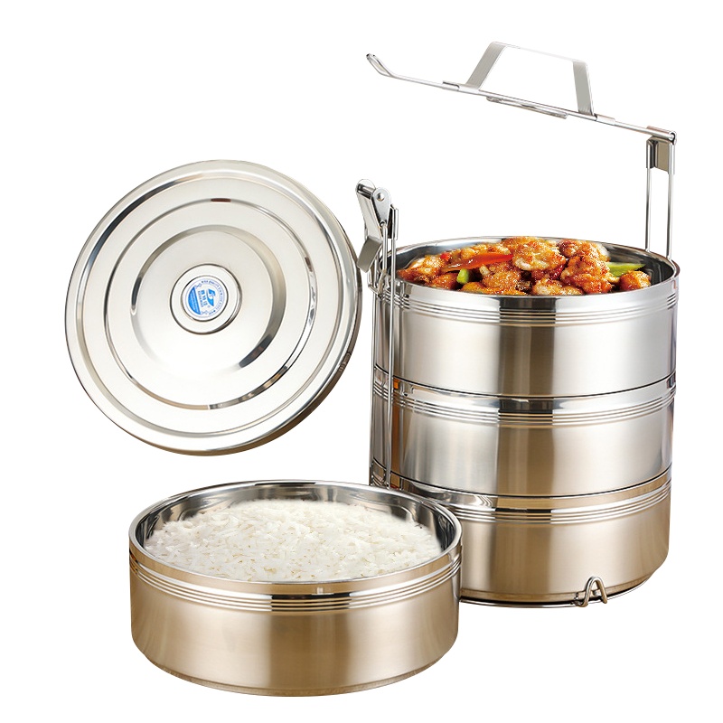 是尚 不锈钢保温多层提锅4层便当盒