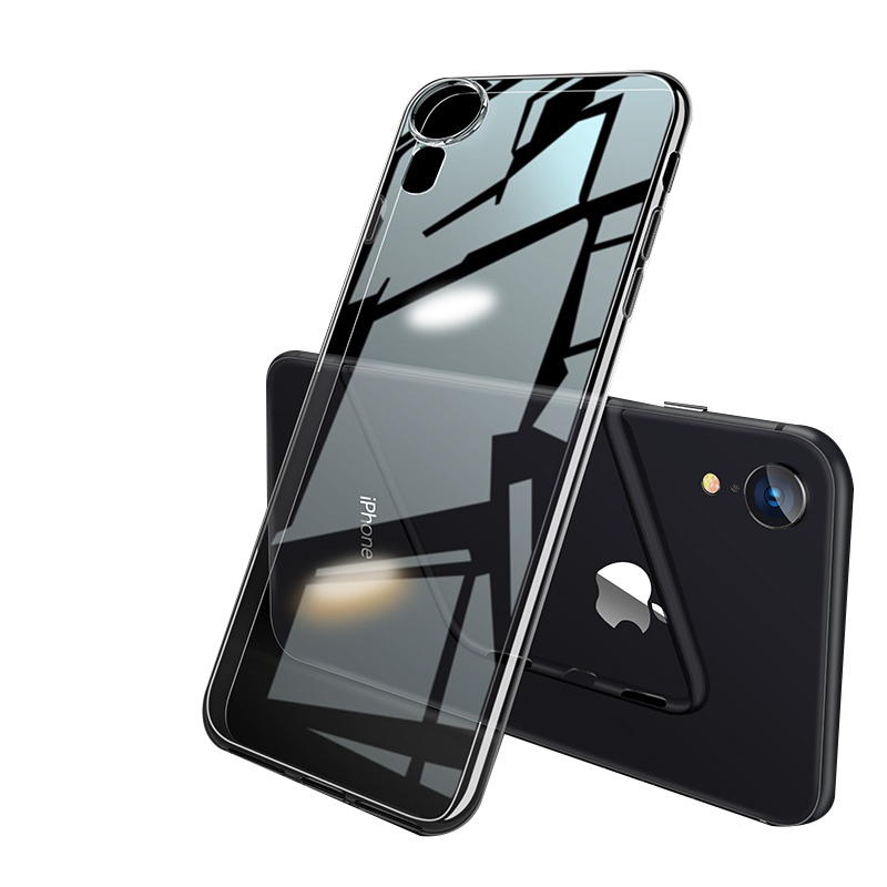 锐舞苹果XR手机壳iPhoneXR透明防摔套硅胶软壳潮牌网红女全包镜头高档外壳