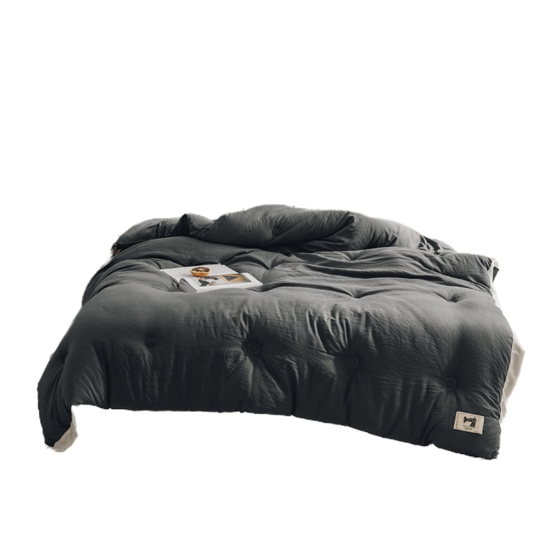 俏庭-素色水洗棉冬被 单位:件