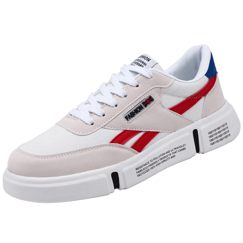 艾乐梵休闲男鞋 夏季鞋子男士运动鞋跑步鞋学生透气休闲皮鞋男生潮鞋韩版潮流板鞋青少年社会小伙登山徒步鞋篮球鞋