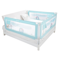 GL格朗婴儿卡通床护栏 床围栏宝宝防摔防护栏 大床栏杆挡板 通用儿童围栏GLCH-1 2.0m蓝色
