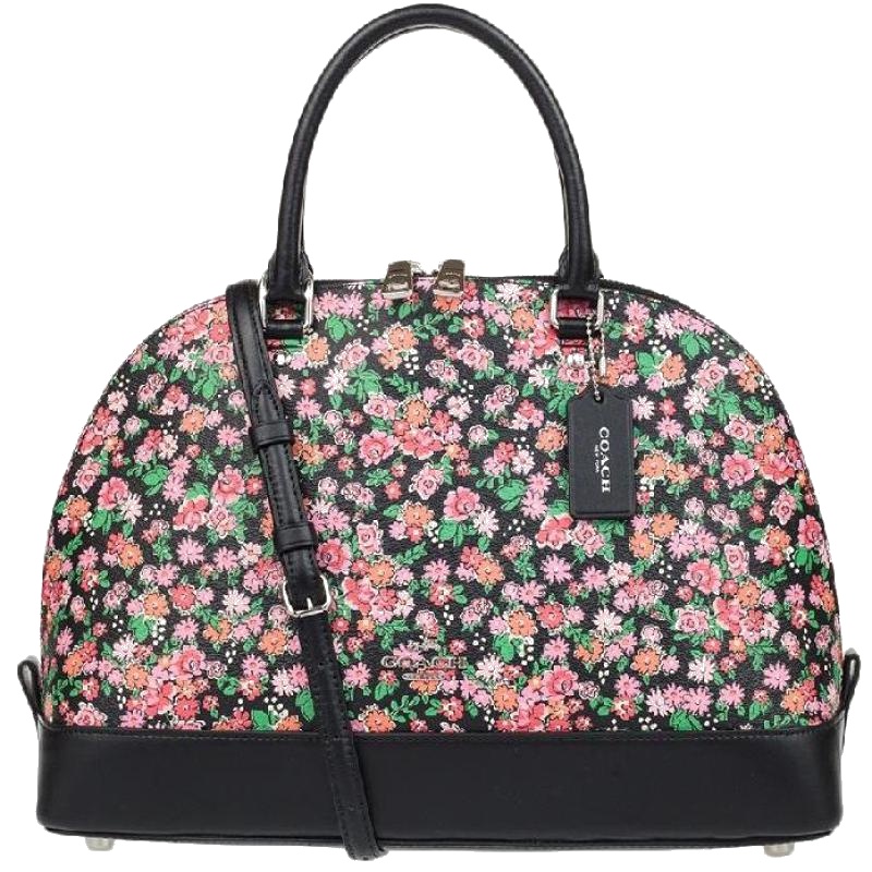 COACH PVC花朵贝壳包