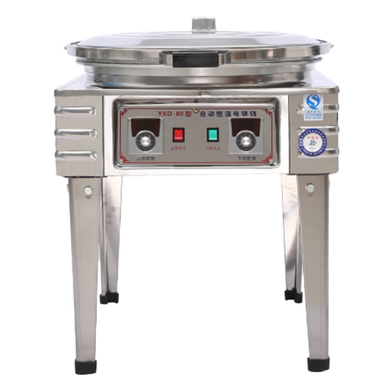 新款双控节能80.型大型电热商用电饼铛烤饼炉烙饼千层饼机酱香饼机