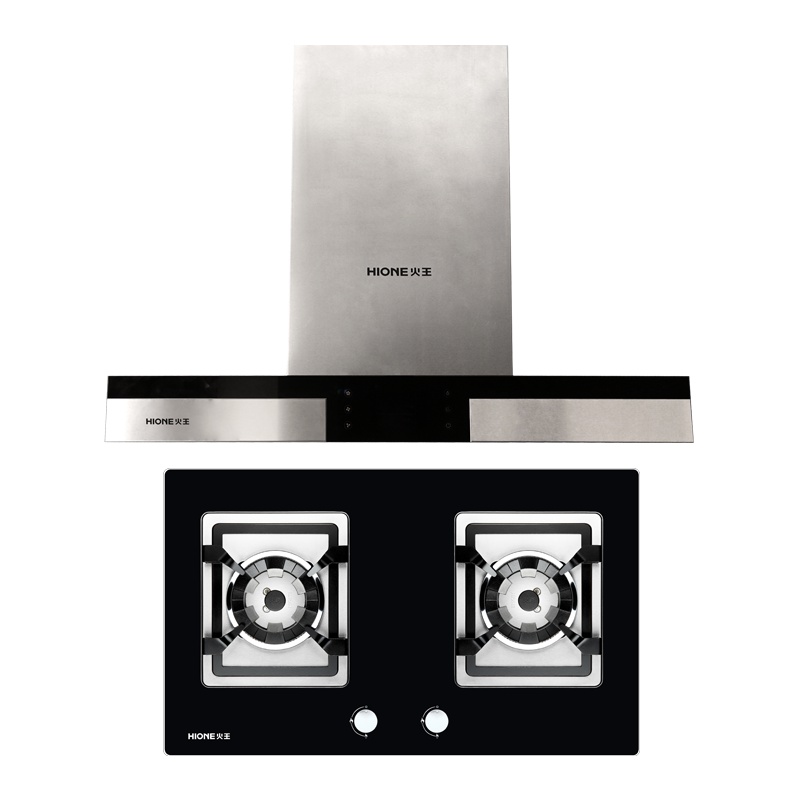 火王烟灶套餐3A不锈钢D12+2QN