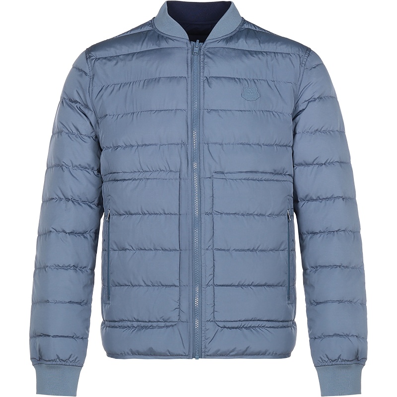 KENZO 高田贤三 男士 聚酯纤维双面鸭绒羽绒服夹克 FB5 5BL111 1NF