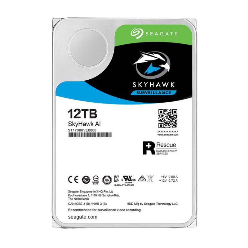 希捷(Seagate)酷鹰 监控级机械硬盘ST12000VE0008