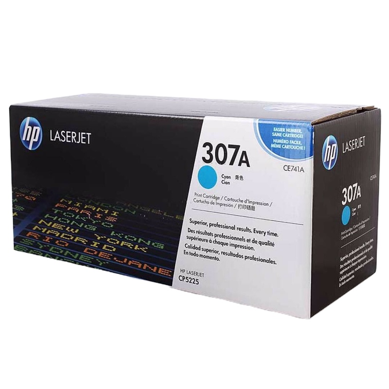 惠普（HP） CE741A 307A 青色原装 LaserJet 硒鼓 DMS