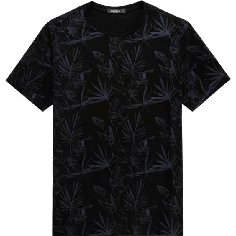 柒牌SEVEN男装纯棉时尚印花透气吸汗男士短袖T恤