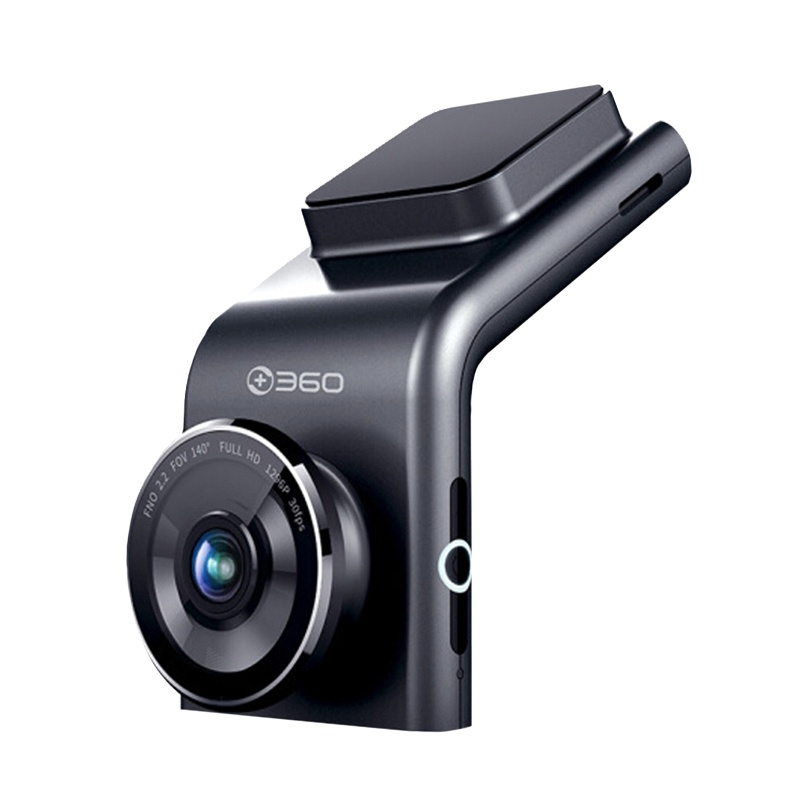 360行车记录仪升级款 G300pro 1296p高清 迷你隐藏 微光夜视 无线测速 电子狗一体 黑灰色