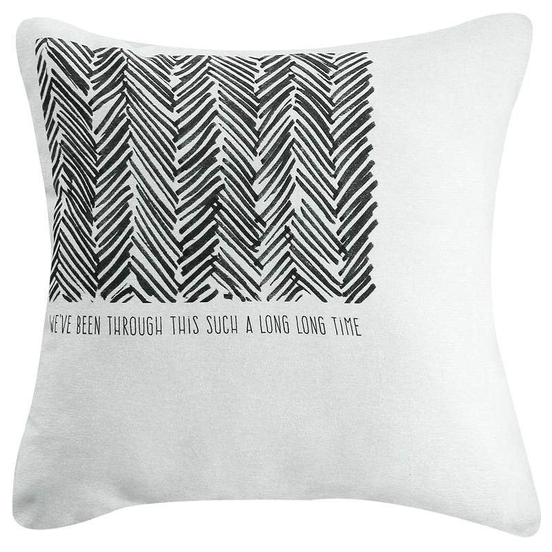 幸福派 简约轻奢几何雪尼尔抱枕靠垫套客厅腰枕花纹靠枕沙发座椅腰枕抱枕沙发客厅靠枕床头靠背午睡办公室护腰靠背垫汽车用腰靠靠