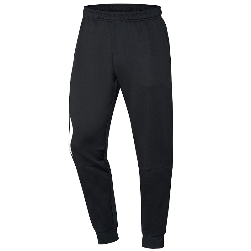 李宁LINING运动裤卫裤休闲健身跑步束脚长裤卫裤 李宁羽毛球服AKLP727-1 标准黑卫裤