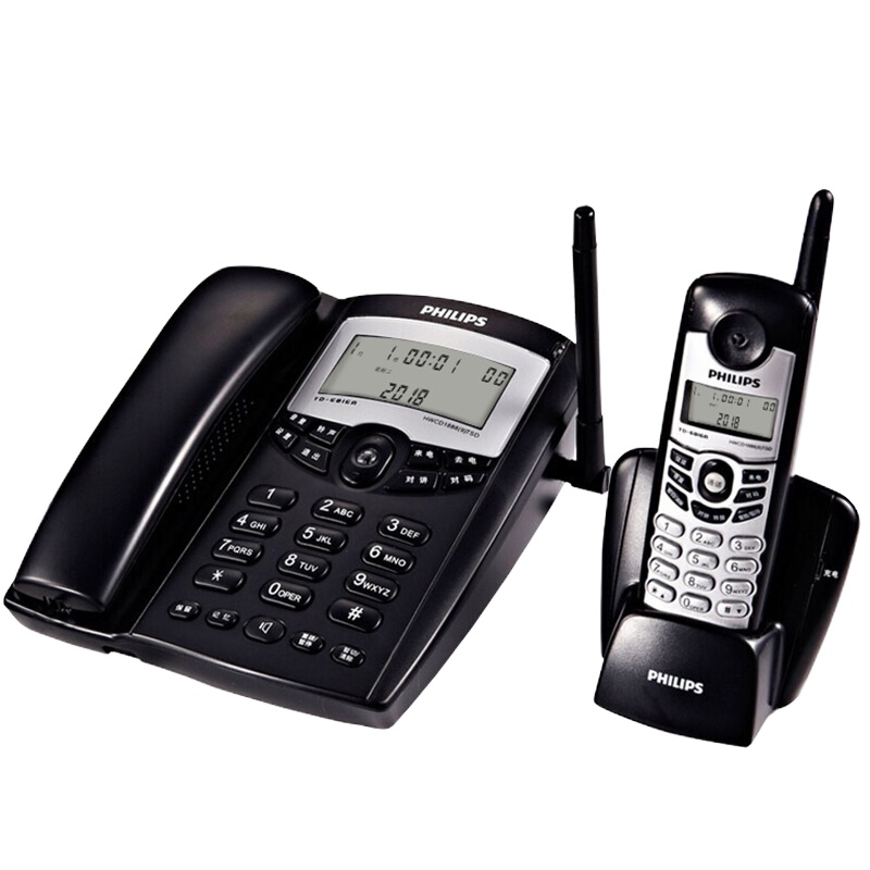 飞利浦 TD-6816 来电显示无绳电话机