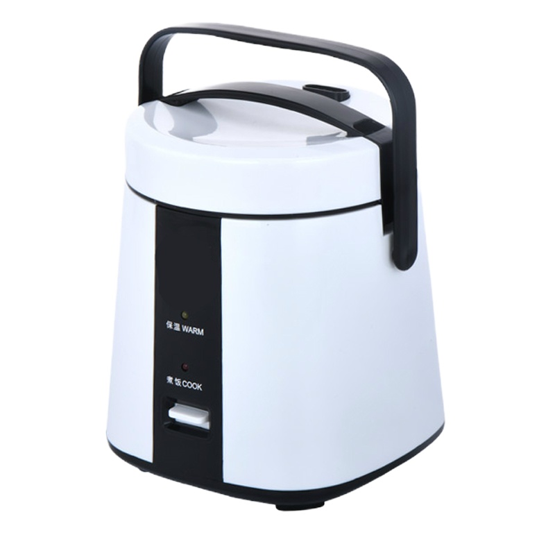 迷你电饭煲小2人黄金蛋家用智能多功能1.2升学生宿舍1-2-34小型号电饭锅 1.2L简约黑(标配款)