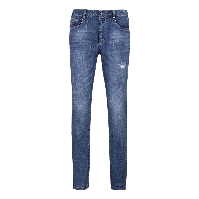 依文牛仔裤男 修身小脚 休闲牛仔裤男