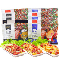 牛麻豆 鹤城烤肉 肋扇*4 胸口*4 上脑*3 肥牛*3 传统拌肉 烤肉食材 豪华套餐 净含量 4200g