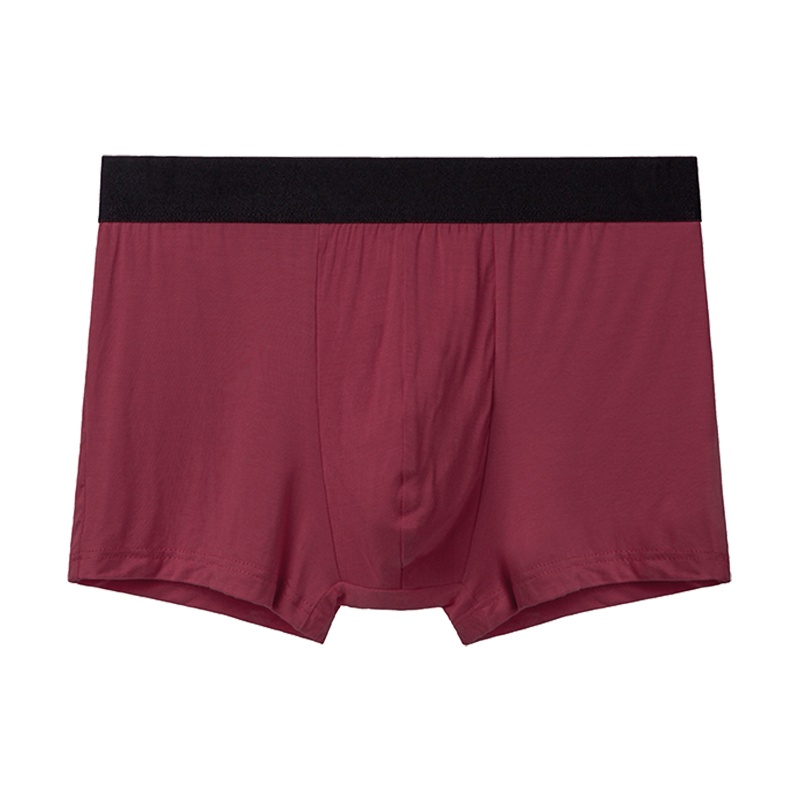 都市丽人4条装时尚魅力型男高弹平角透气棉质性感男士内裤ZK9A93