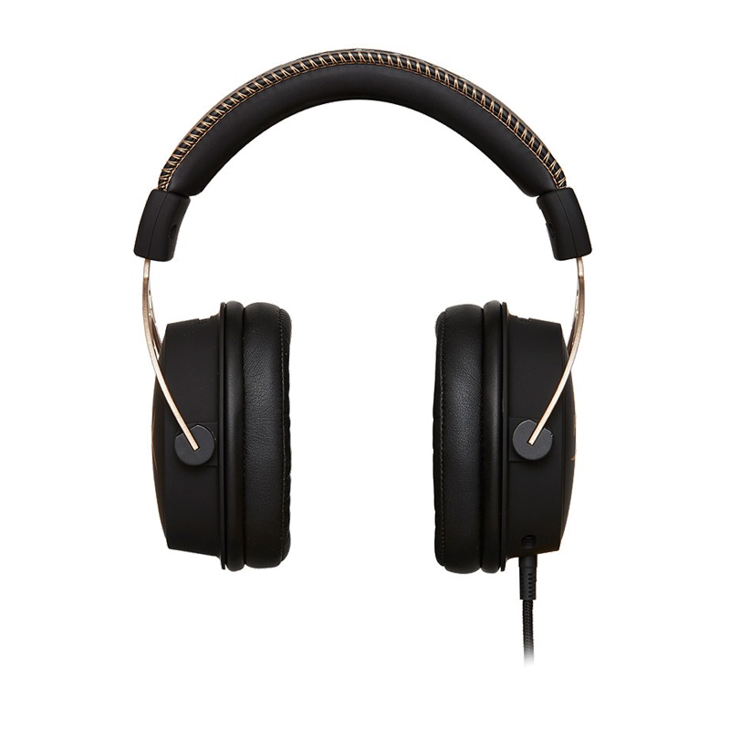 金士顿(Kingston) HyperX Alpha 阿尔法头戴式有线游戏 HX-HSCA-RD/AS 吃鸡耳机黑金色