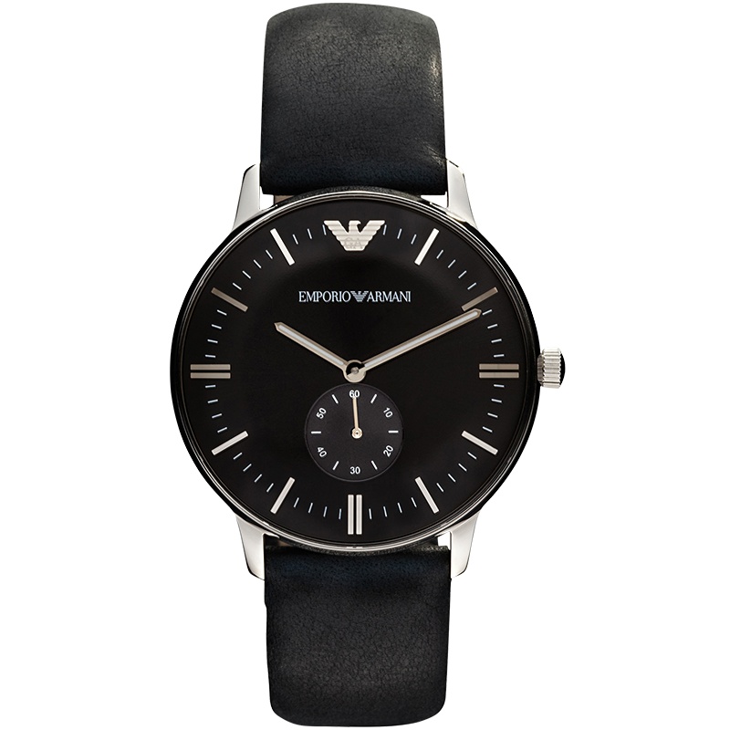 阿玛尼(ARMANI)手表时尚商务休闲多功能石英男表 AR0382