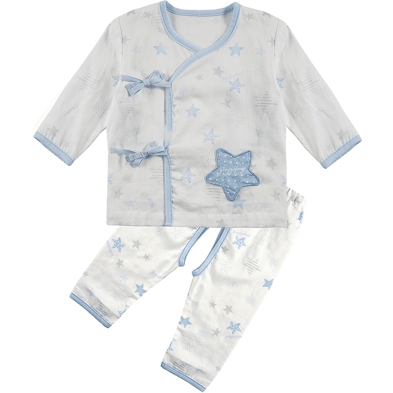 中性婴幼儿和尚袍内衣两件套