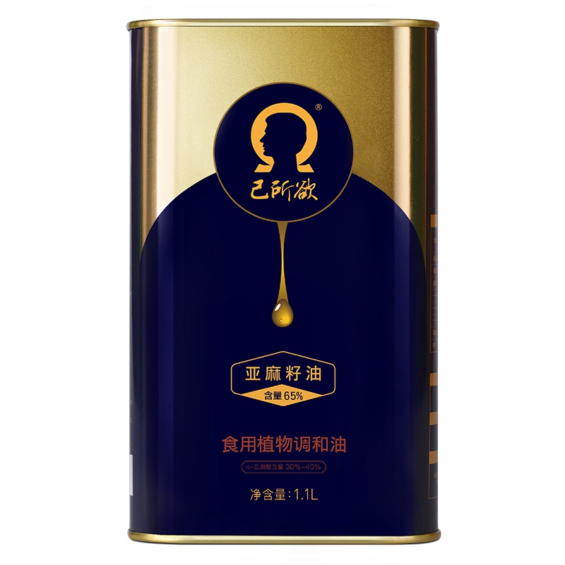 己所欲亚麻籽油调和款1.1L