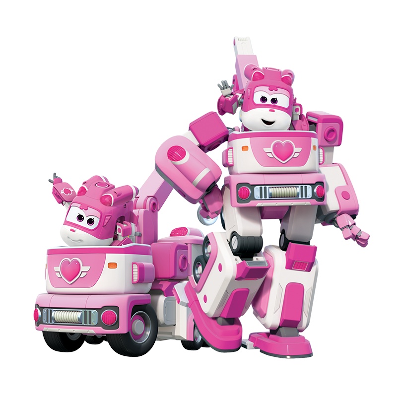 奥迪双钻(AULDEY)超级飞侠载具系列机器人套装小爱拼装组装男孩女孩变形玩具