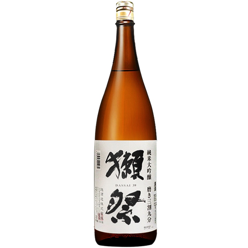 獭祭39日本进口清酒 三割九分纯米大吟酿 1.8L