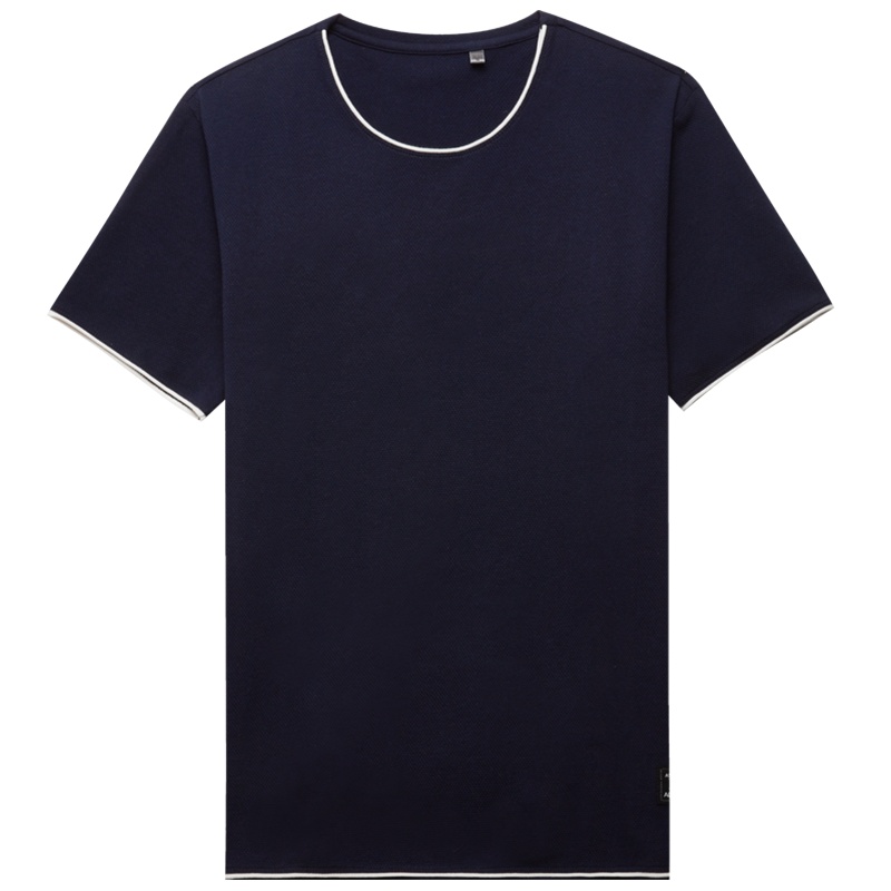 HODO红豆男装夏季男士短袖圆领T恤棉氨面料舒适柔软微弹短袖T恤男