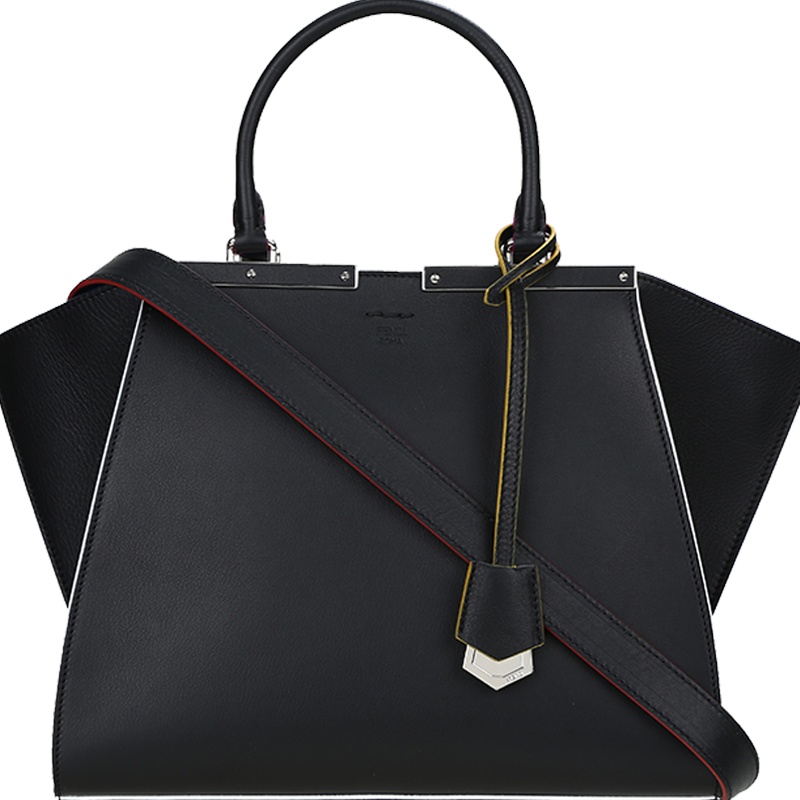 FENDI/芬迪 女包3JOURS吊牌缀饰手拎斜挎包 8BH279