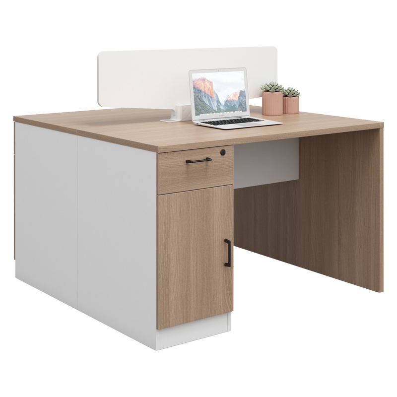 匡大办公桌 现代简约员工桌 1.2米双人位职员桌 KDT-FP688E-2