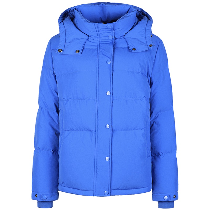 高梵(GOLDFARM)秋冬短款女士羽绒服韩版运动休闲时尚羽绒夹克外套