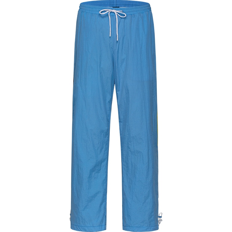 【领198-100券再购】森马休闲裤男夏季新款潮牌宽松运动裤撞色直筒裤青年休闲长裤子男