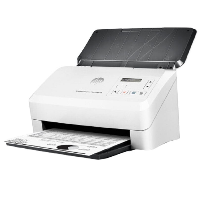 惠普(HP)5000S4(50页/分钟)扫描仪 快速自动双面扫描 高速文档票据自动进纸连续扫描机