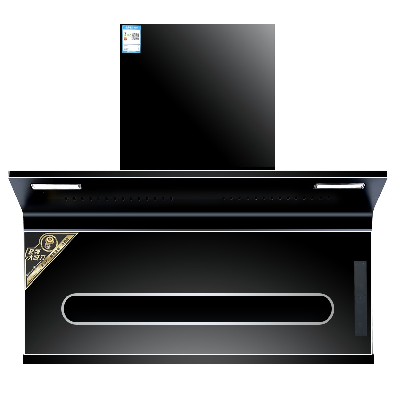 马可波罗 抽油烟机7字型顶侧双吸16立方大吸力智能体感壁挂式自清洁触控家用吸油烟机CXW-230-T101（提供安装）