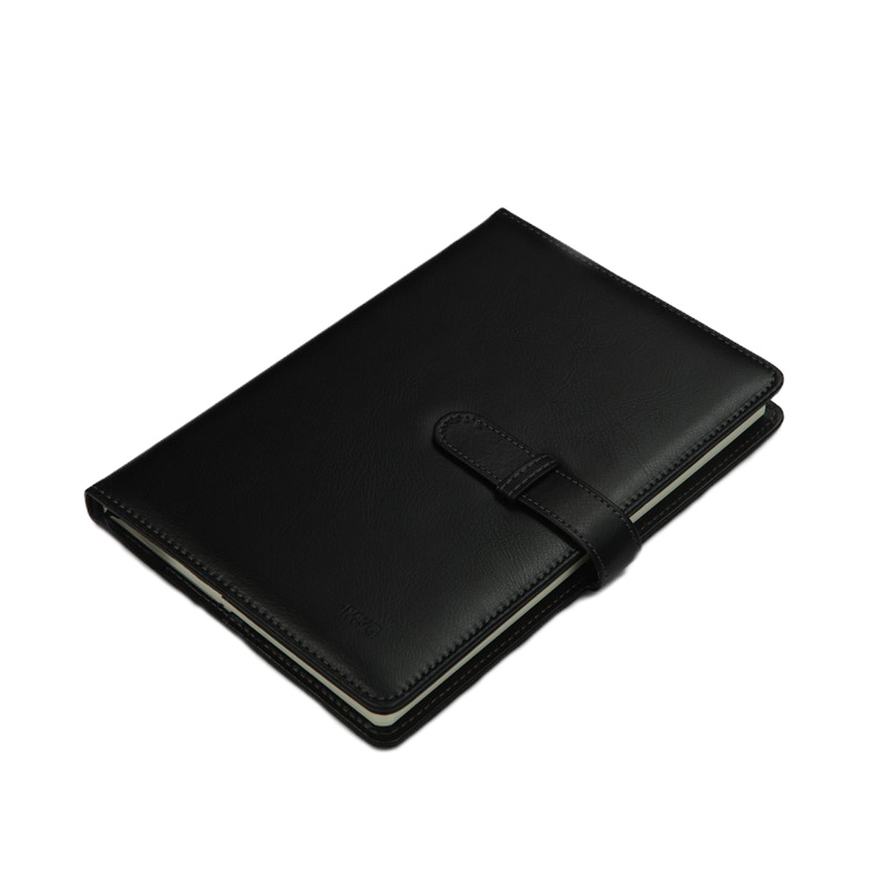 晨光(M&G)APY4G381 商务记事本A5皮革笔记本 颜色随机 100页/本