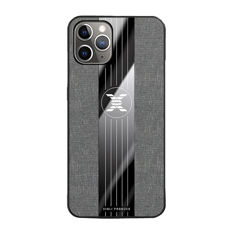 安美宝 苹果11手机壳iphoneXsMax保护8plus硅胶套6s全包i7防摔xr创意个性11pro布纹xR支架