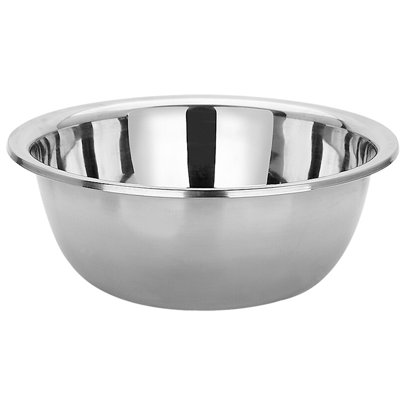 美厨 加厚304不锈钢汤盆 盘/碟16CM家用沙拉盆味斗盆沙拉盆和面盆 MCWA-TP16