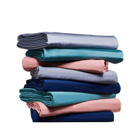 水星家纺 60支长绒棉贡缎被套单件 环游世界长绒棉被套 床上用品