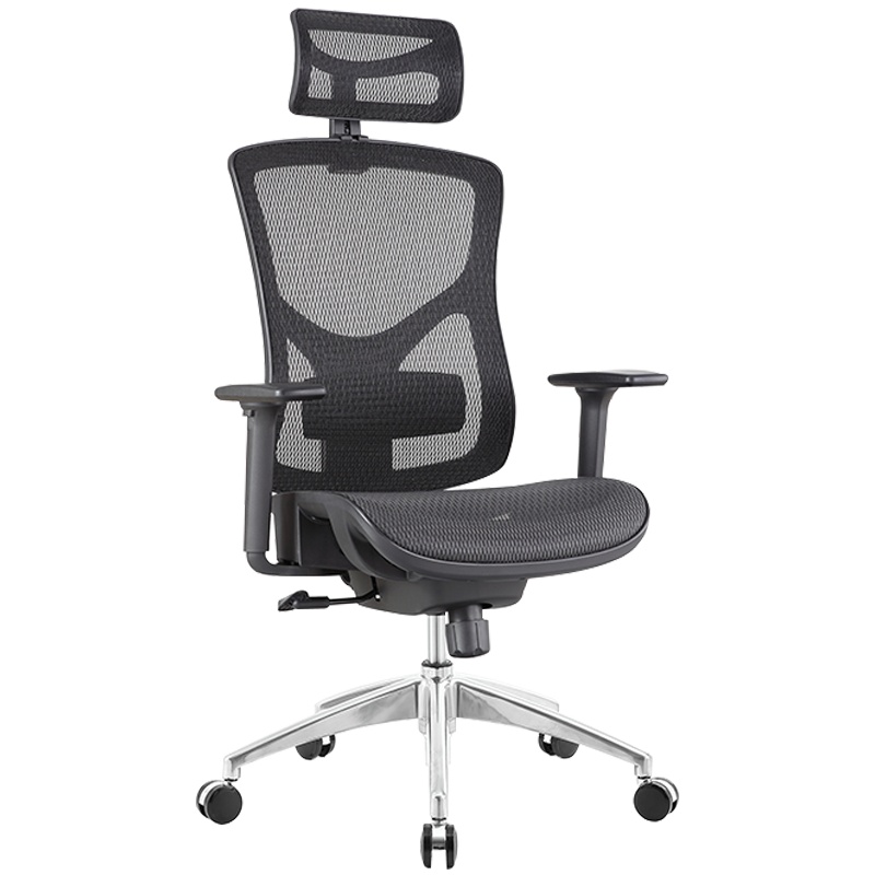 慧采云 办公家具精品舒适网布升降旋转人体工学椅办公椅大班椅电脑椅老板椅经理椅