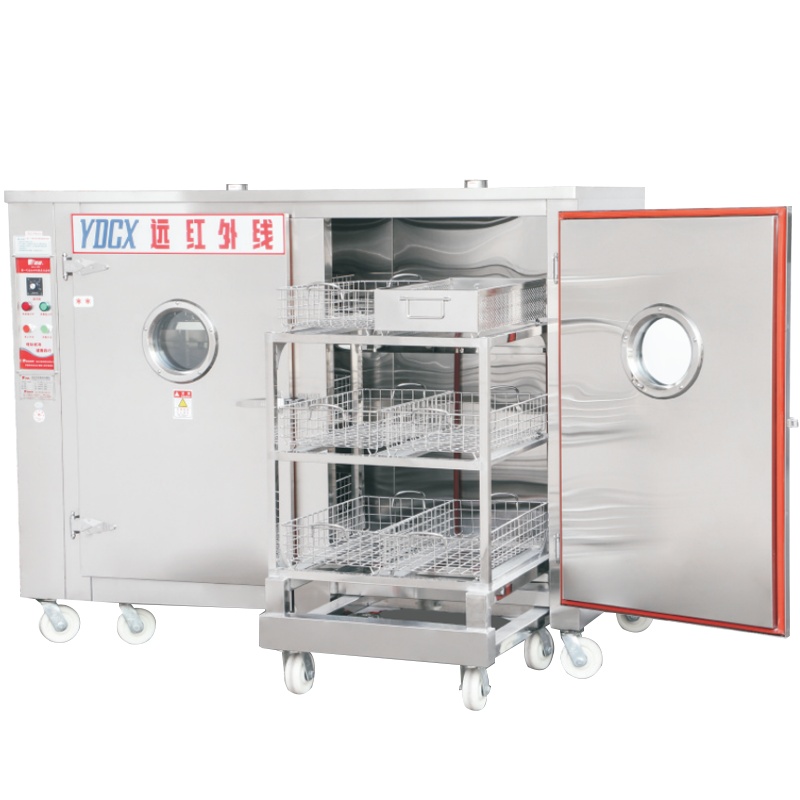 乐创(lecon)商用消毒柜 远红外线高温碗柜容量350套 加强推车款 LC-J-J9AIIH