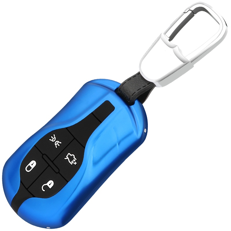 传枫 玛莎拉蒂钥匙套钥匙扣Ghibli莱万特Levante吉博力总裁汽车改装钥匙包金属遥控保护套