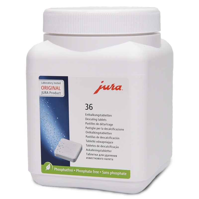 瑞士优瑞 JURA 咖啡机除垢药片36片 除垢+防护二合一 商用/家用机型通用